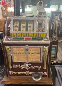 Mills Salesman 5 Cent Slot Machine
