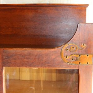 R.J. HORNER TWO DOOR ARTS AND CRAFTS STYLE BOOKCASE
